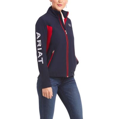 Ariat New Team Lacivert Softshell Ceket Bayan (13480-555)